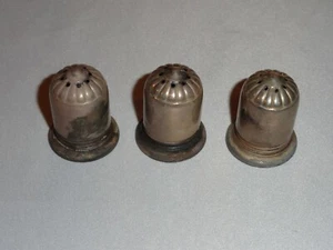 Lot 3 VINTAGE Sterling Silver Salt & Pepper Shakers 1.5" Webster Co Total wt 24g - Picture 1 of 7