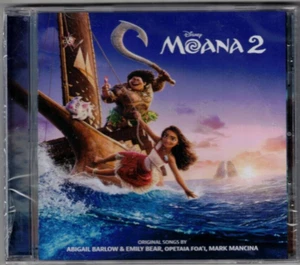 1 CENT CD Moana 2 STILL SEALED / SOUNDTRACK - Foto 1 di 2