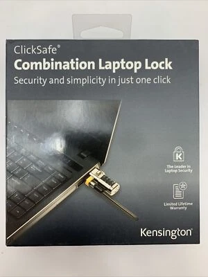Kensington ClickSafe Combination Laptop Lock K64697EU New Sealed Ref:Z1 - Image 1 of 4