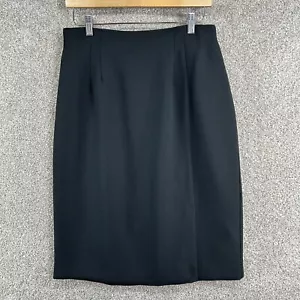 Evan-Picone Women's Skirt Size 10 Black Lined Zip Closure - Picture 1 of 9