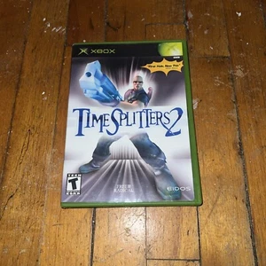 TimeSplitters 2 (Microsoft Xbox, 2002) CIB Complete with Manual - Tested - Picture 1 of 3