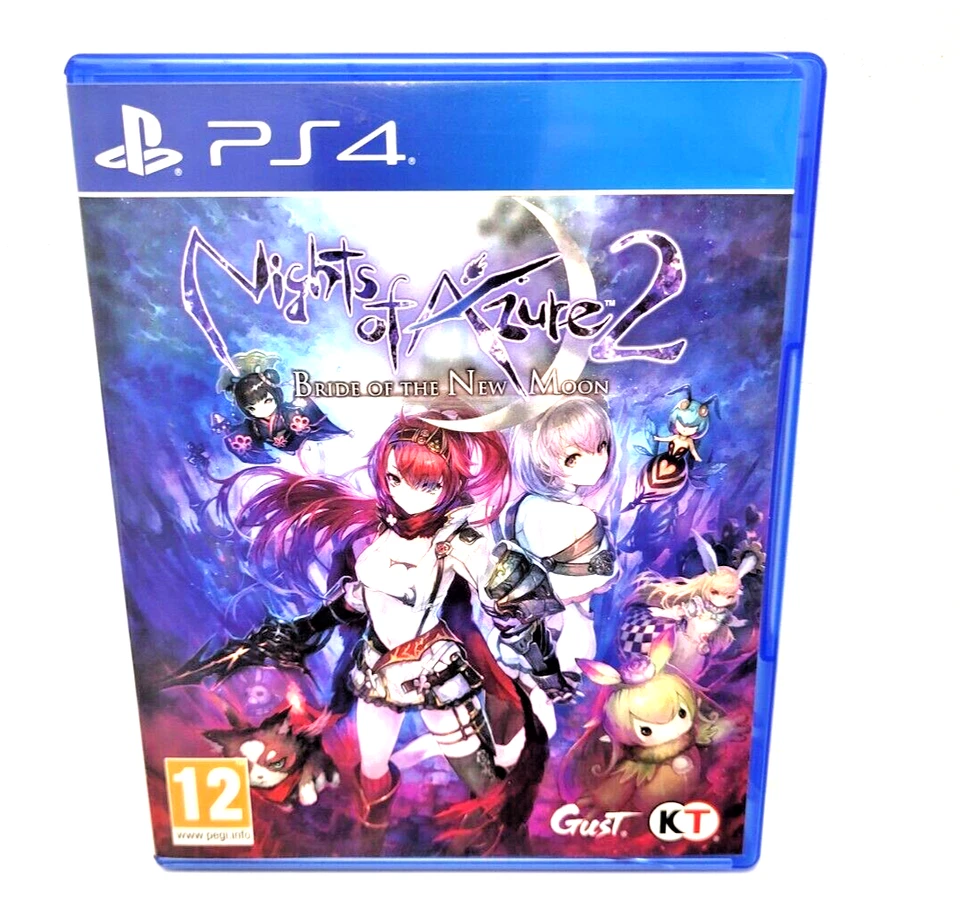 PS4 Nights of Azure 2 Bride of the New Moon PS4 (PS5 Compatible) REGION FREE - Image 1 of 2