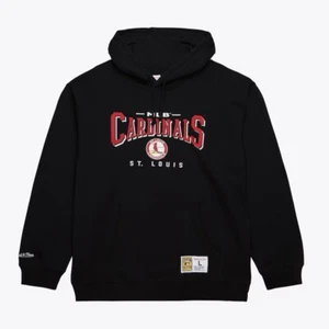 St Luis Cardinals Fleece Hoodie Vintage Logo - Picture 1 of 5