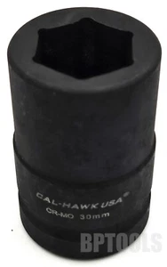 30mm Deep Impact Spindle Socket 1" Drive 6 Point Axle Nut Socket Remover CR-MO - Picture 1 of 2