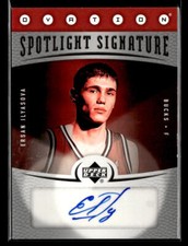 2006-07 Upper Deck Ovation Spotlight Signature #EI Ersan Ilyasova
