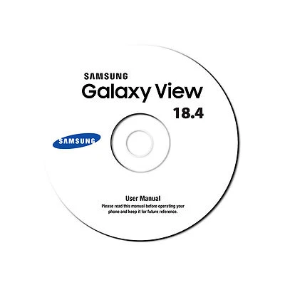 Samsung Galaxy View Tablet 18.4-Model SM-T670-Device User Manual Guide on CD - Image 1 of 4