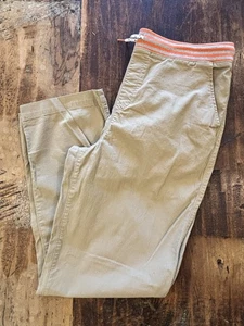 Lands End New Big Boy’s Uniform Pant Size 18H-20H XXLarge Khaki - Picture 1 of 5