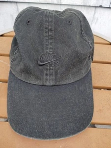 Nike SB Court Heritage 86 Logo Tennis Skate Cap Hat Black Unisex - Picture 1 of 7