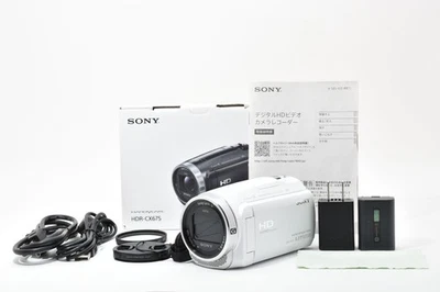 [Language: Japanese_Mint] SONY HDR-CX675 Full HD Handycam From JAPAN #C579 - Image 1 of 4