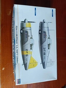 Hasegawa F2A-1 Buffalo U.S. Navy Combo 2 Kits  1/72  new Sealed Sigillato - Foto 1 di 2
