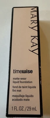 Mary Kay Timewise Matte Wear Liquid Foundation Ivory 6, 1 fl oz 038755 NEW - Image 1 of 4