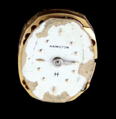 Vintage Hamilton 780 17J Watch Movement & Dial for Repair or Parts - Image 1 of 3