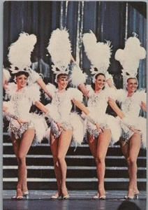 The Rockettes Radio City Music Hall New York Continental Chrom Postkarte... - Bild 1 von 2
