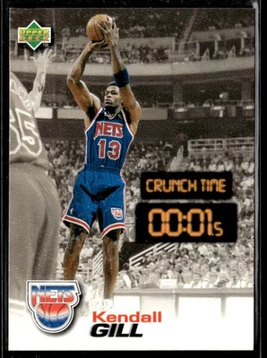 1997 Upper Deck Nestle Crunch Time #CT27 Kendall Gill - Image 1 of 2