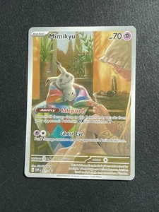 Pokemon TCG Mimikyu SVP 075 Paldean Fates Full Art Holo Black Star Promo - Bild 1 von 2