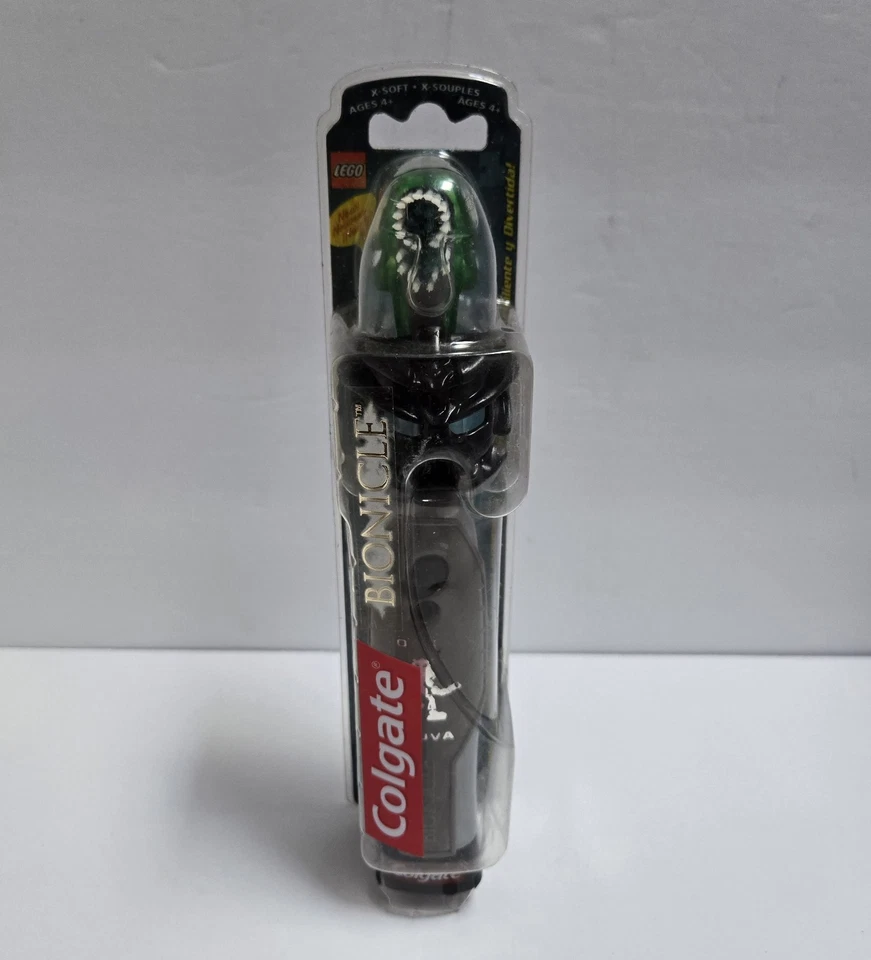 LEGO Bionicle 2003 Colgate Toothbrush - *READ DESCRIPTION* - Image 1 of 4