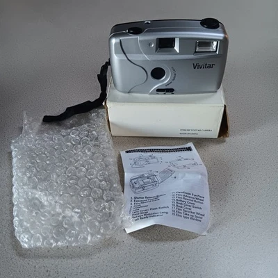 Vivitar Film Camera, 35mm Optical Lens with Flash, Model NC992F  New Old Stock - Image 1 of 3