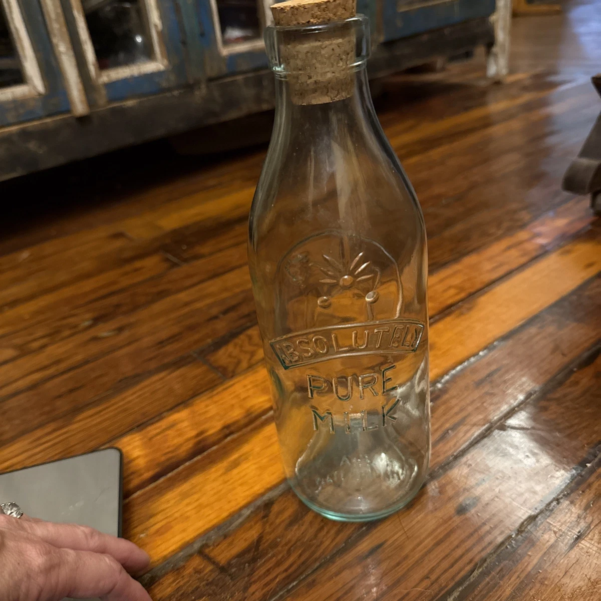 【希少品】Hill View Dairyヒルビュー デイリー ガラスミルクボトル 希少品】Hill View Dairyヒルビュー デイリー ガラスミルクボトル
