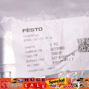 Nuevo Cilindro Envío Rápido ADVU-32-15-P-A Festo 156532 - Imagen 1 de 6