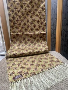 Vintage SAMMY DICEL Scarf Dapper Scooter Mod Indie Goodwood Ascot 1960 1970s - Picture 1 of 8