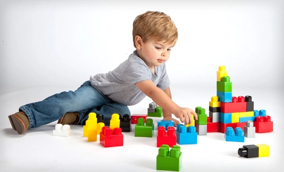 AMLOID 150-Piece Block Set with Vinyl Tote Bag - Image 1 of 2