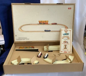 Paya Historical Toy Factory Racing Track Set Wind Up Cars Tin Litho *Working* - Picture 1 of 23