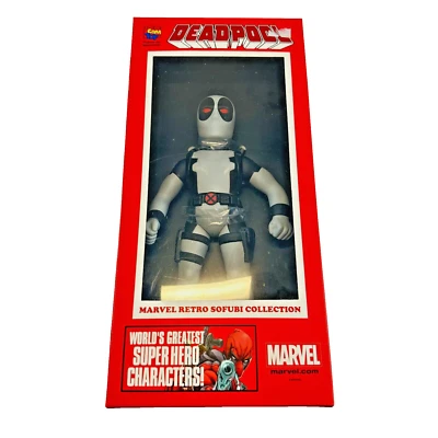 Marvel Hero Sofubi Retro Deadpool X-Force PX Gris de Medicom Foto 1 de 3