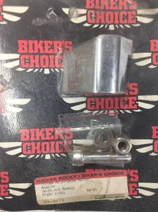 Bikers Choice Chrome Adjustable mirror adapter for 96-99 Harley Davidson - Picture 1 of 5
