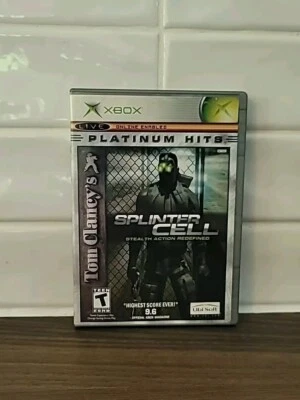 Tom Clancy's Splinter Cell Stealth Action Redefined (Microsoft Xbox, 2002) CIB - Image 1 of 4