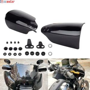 Handguards For Harley Touring Road King Dyna Super Glide FXDC Wide Glide FXDWG - Picture 1 of 12