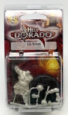 Hell Dorado: Immortals - Da Wenti НОВЫЙ В КОРОБКЕ МЕТАЛЛИЧЕСКИЙ МИНИАТЮРНЫЙ ШИФР STUDIOS - Изображение 1 из 2