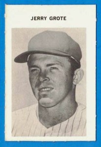 1972 Milton Bradley JERRY GROTE (ex) New York Mets