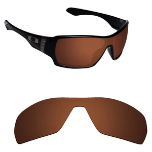 Hawkry Polarized Replacement Lenses for-Oakley Offshoot Sunglass Bronze Brown - Picture 1 of 3