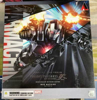 Экшн-фигурка Square Enix Play Arts Kai Marvel War Machine вариант аниме новая как новая в коробке - Изображение 1 из 4