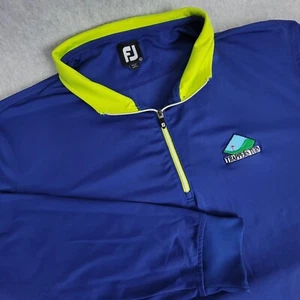 FootJoy FJ Golf Pullover 1/4 Zip Mens XL Performance Stretch Long Sleeve Collar - Picture 1 of 8