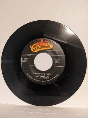 45 ~Jerry Wallace: "How Time Flies / In the misty Moonlight" Collectables (NM) - Image 1 of 4