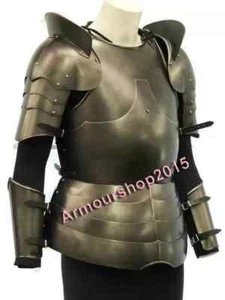 Medieval Fully Wearable Beautiful Gothic Half Suit of Armor knight Half Suit - Picture 1 of 9