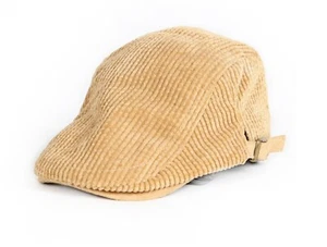 Kids Children Boys French Beret Corduroy handsome Cabbie Pageboy hat Cap 2-10Y - Picture 1 of 15