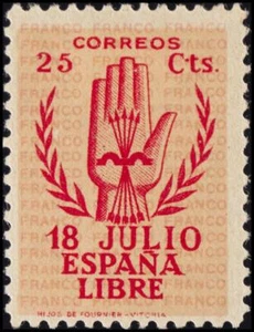 1º y 2º Centenario. * MH 852. 1938. 25 cts carmín. MAGNIFICO. Edifil 2020: 5 E - Imagen 1 de 1