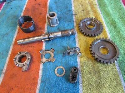 SUZUKI TS400 TS 400 APACHE/MONTAJE DE EJE DE ARRANQUE ORIGINAL FABRICANTE ORIGINAL Foto 1 de 4