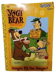 2001 Yogi Bear Jumbo Coloring & Activity Golden Book Danger It's The Ranger  - Imagen 1 de 15