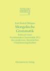 Mongolische Grammatik Entwurf einer Funktionalen Grammatik (FG) des moderne 6584
