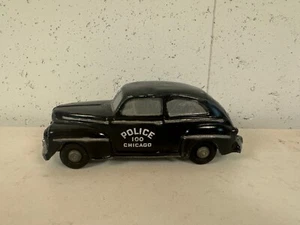Vintage Master Caster Cast Metal Toy Chicago 100 Police Car - Picture 1 of 16