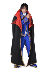 Code Geass: Lelouch of the Rebellion Cosplay Costume Zero 2nd Version Set - Picture 1 of 4