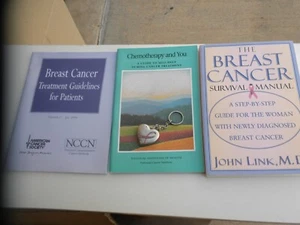 Breast Cancer vintage book and info w/free keychain - Picture 1 of 8