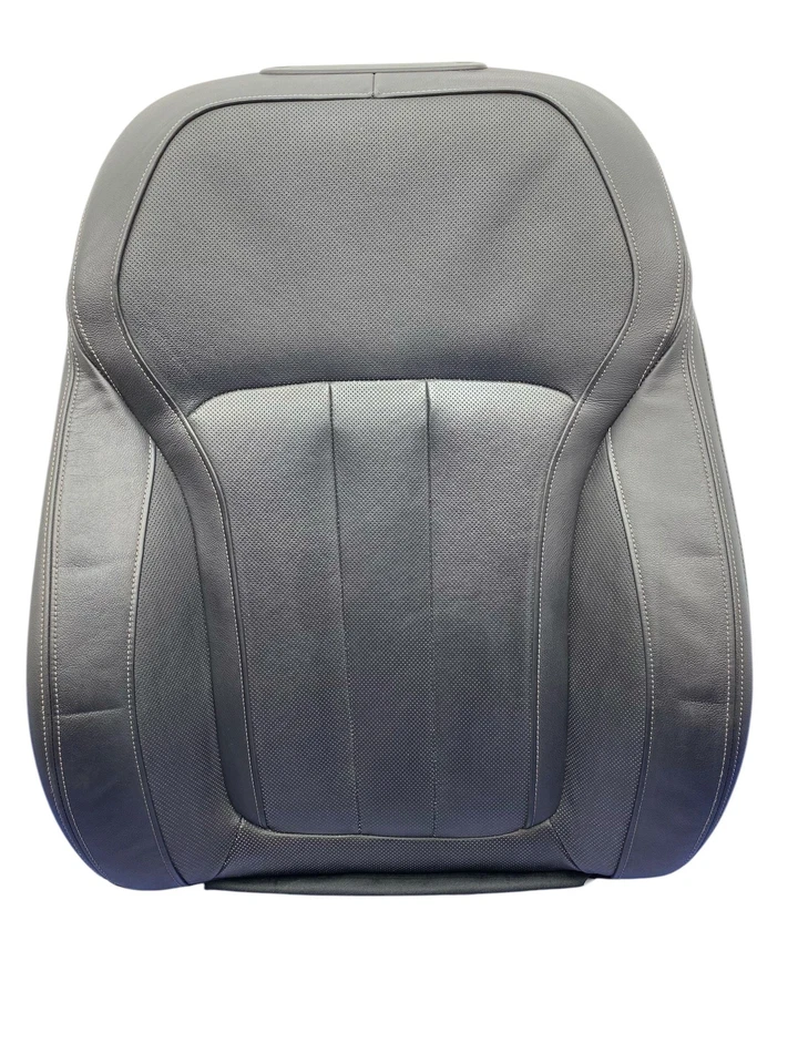 2020 BMW X6 G06 OEM FRONT LEFT DRIVER SIDE SEAT CUSHION | BLACK VERNASCA (MCSW) - Image 1 of 4