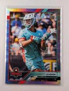 Garrett Leadmon 2023 Premier Lacrosse League PLL Snapshot #56 Blue Foil RC # /77 - Bild 1 von 2