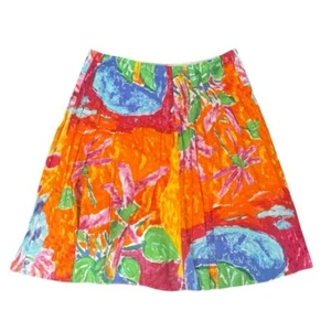 Lauren Ralph Lauren Colorful Floral Skirt Size 10 - Picture 1 of 3