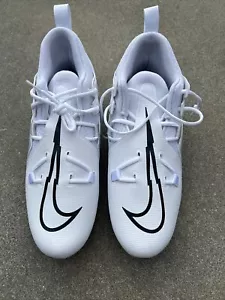 Nike Alpha Menace Football Cleats White Black - Picture 1 of 4