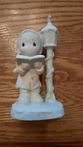 PRECIOUS MOMENTS E-2353 1982 O COME ALL YE FAITHFUL Original Box ENESCO - Picture 1 of 4